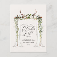 Feuillage de cerf rustique vacances photo christsm