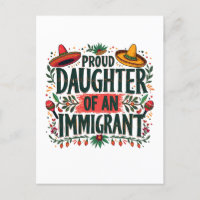 Fier fille d'un immigrant mexicain