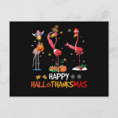 Invitation Carte Postale Flamant rose | Flamant rose des femmes Joyeux Hall (Devant)