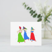 Invitation Carte Postale Flamenco (Debout devant)