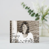 Invitation Carte Postale Fleur sauvage Grad'Carte photo (Debout devant)