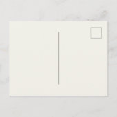 Invitation Carte Postale Fleurs d'aquarelle rose Mariage Enregistrer la dat (Dos)