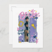 Invitation Carte Postale FRIENDS™| Besoins (Devant / Derrière)