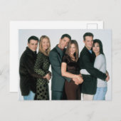 Invitation Carte Postale FRIENDS™| Couples de blocage (Devant / Derrière)