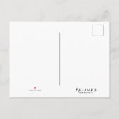 Invitation Carte Postale FRIENDS™| Couples de blocage (Dos)