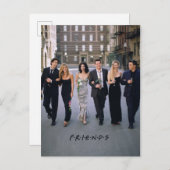 Invitation Carte Postale FRIENDS™| Couples en forme (Devant / Derrière)