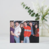 Invitation Carte Postale FRIENDS™| Couples habillés de rue (Debout devant)