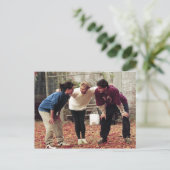 Invitation Carte Postale FRIENDS™| Geller Bowl Team Monica (Debout devant)