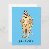 Invitation Carte Postale FRIENDS™| Holiday Armadillo (Devant / Derrière)