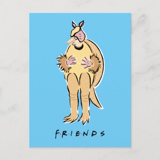 Invitation Carte Postale FRIENDS™| Holiday Armadillo (Devant)