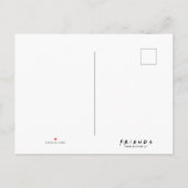 Invitation Carte Postale FRIENDS™| M. Rachel et Mme Ross (Dos)
