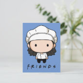 Invitation Carte Postale FRIENDS™| Monica Chibi (Debout devant)