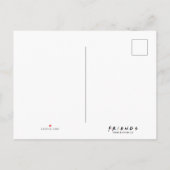 Invitation Carte Postale FRIENDS™| Musique des Fêtes de Perk Central (Dos)