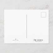 Invitation Carte Postale FRIENDS™| Nous étions en pause (Dos)