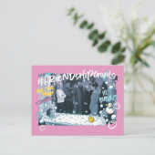 Invitation Carte Postale FRIENDS™| Objectifs d'amitié (Debout devant)