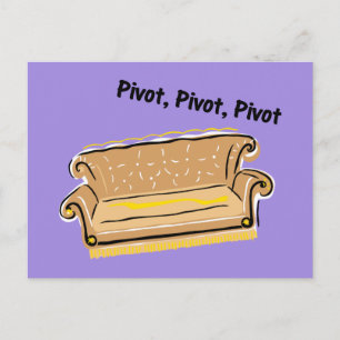 Invitation Carte Postale FRIENDS™  Pivot