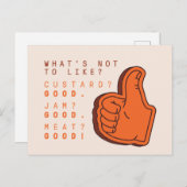 Invitation Carte Postale FRIENDS™| Que ne pas aimer ? (Devant / Derrière)