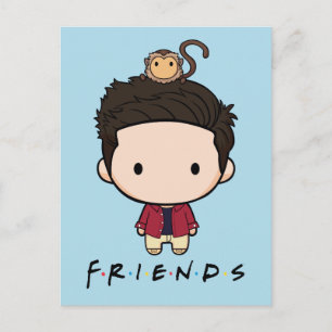 Invitation Carte Postale FRIENDS™ Ross Chibi