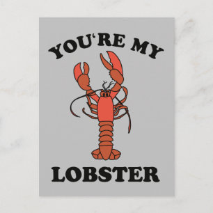 Invitation Carte Postale FRIENDS™  Tu es mon homard