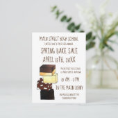 Invitation Carte Postale Fudge Confection Confection Vente de bonbons (Debout devant)