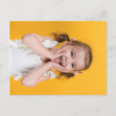 Invitation Carte Postale Fun Rose Anniversaire Party Modern Comic Photo (Dos)