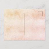 Invitation Carte Postale Genre révéler baby shower en peluche ours garçon f (Dos)