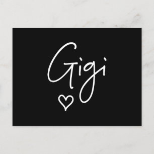 Invitation Carte Postale Gigi Women