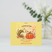 Invitation Carte Postale Glousse jusqu'à ce que tu chancelles (Debout devant)