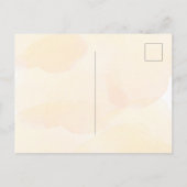 Invitation Carte Postale Golden eucalyptus feuillage Thanksgiving Dîner (Dos)