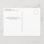 Invitation Carte Postale Golden Retriever Chien Chien Chien Chien Chien Mod (Dos)