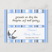 Invitation Carte Postale Goody Sac Topper Boy Blue Punk Rocker Guitare (Devant)