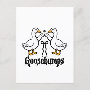 Invitation Carte Postale Goosebums Silly Goose Funny Meilleurs Amis