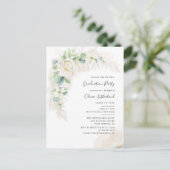 Invitation Carte Postale Graduation 2025 Eucalyptus Grad Party (Debout devant)