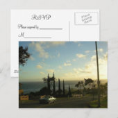 Invitation Carte Postale Hawaii RSVP (Devant / Derrière)