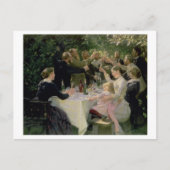 Invitation Carte Postale Hip Hip Hurrah ! Fête d'Artists (Devant)