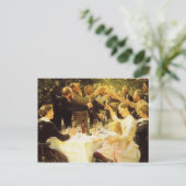 Invitation Carte Postale Hip Hip Hurrah ! Invitation/ (Debout devant)