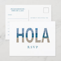 Hola de mariage de Mexico Beach Photo RSVP