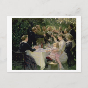 Invitation Carte Postale Hourras de hanche de hanche ! La partie des