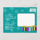 Invitation Carte Postale Îles Caïmans (Dos)