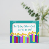 Invitation Carte Postale Îles Caïmans (Debout devant)