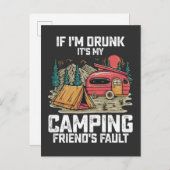 Invitation Carte Postale I'm (Devant / Derrière)