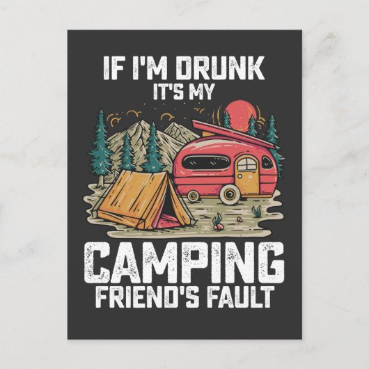 Invitation Carte Postale I'm (Devant)