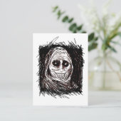 Invitation Carte Postale Invité Horrifiant, Jamais Seul, Non Invité (Debout devant)