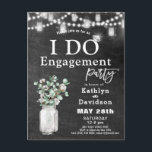 Invitation Carte Postale Je FAIS Fiançailles Eucalyptus Floral Chalkboard P<br><div class="desc">Je FAIS Fiançailles Eucalyptus Floral Greenery Chalkboard Party Invitation carte postale. Célébrez votre événement spécial avec cette belle carte d'invitation. Tous les textes sont pré-arrangés pour que vous personnalisiez facilement et rapidement avec vos propres détails.</div>
