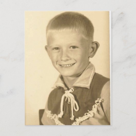 Invitation Carte Postale Jerry photo d'anniversaire (Devant)