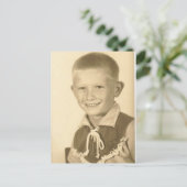 Invitation Carte Postale Jerry photo d'anniversaire (Debout devant)