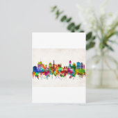 Invitation Carte Postale Jérusalem Israel Skyline (Debout devant)