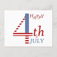 Joyeux salut du Jour de l'Indépendance 4 juillet