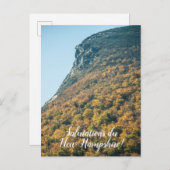 Invitation Carte Postale La couverture d'automne (Devant / Derrière)