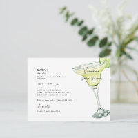 La douche Margarita Baby shower de grand-mère